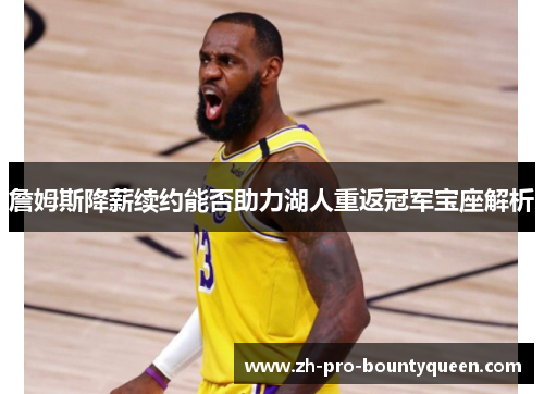 詹姆斯降薪续约能否助力湖人重返冠军宝座解析